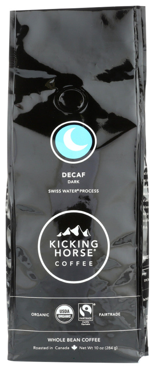 Kicking Horse Coffee Dark Decaf Swiss Water Process Whole Bean (6x10 OZ)-6