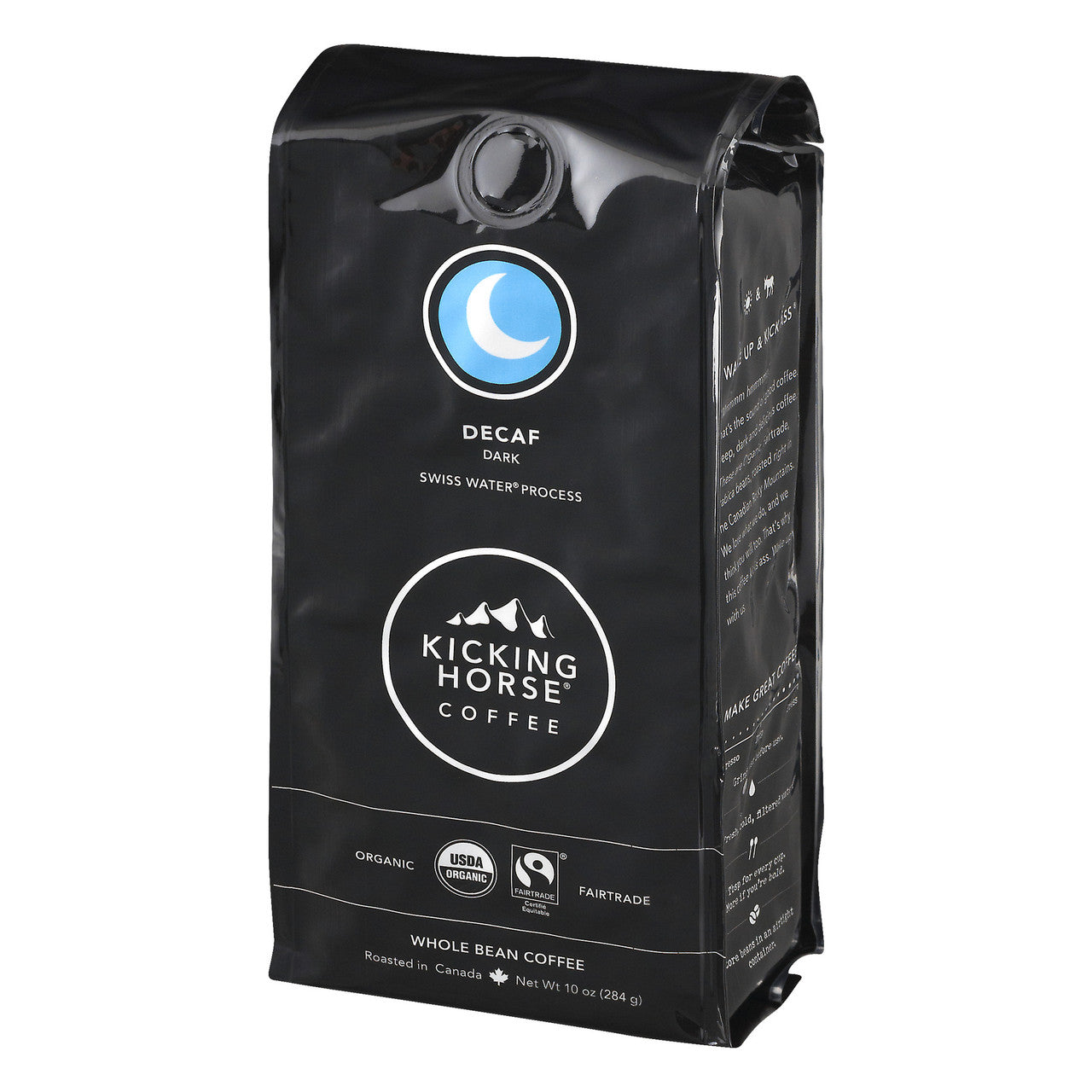 Kicking Horse Coffee Dark Decaf Swiss Water Process Whole Bean (6x10 OZ)-1